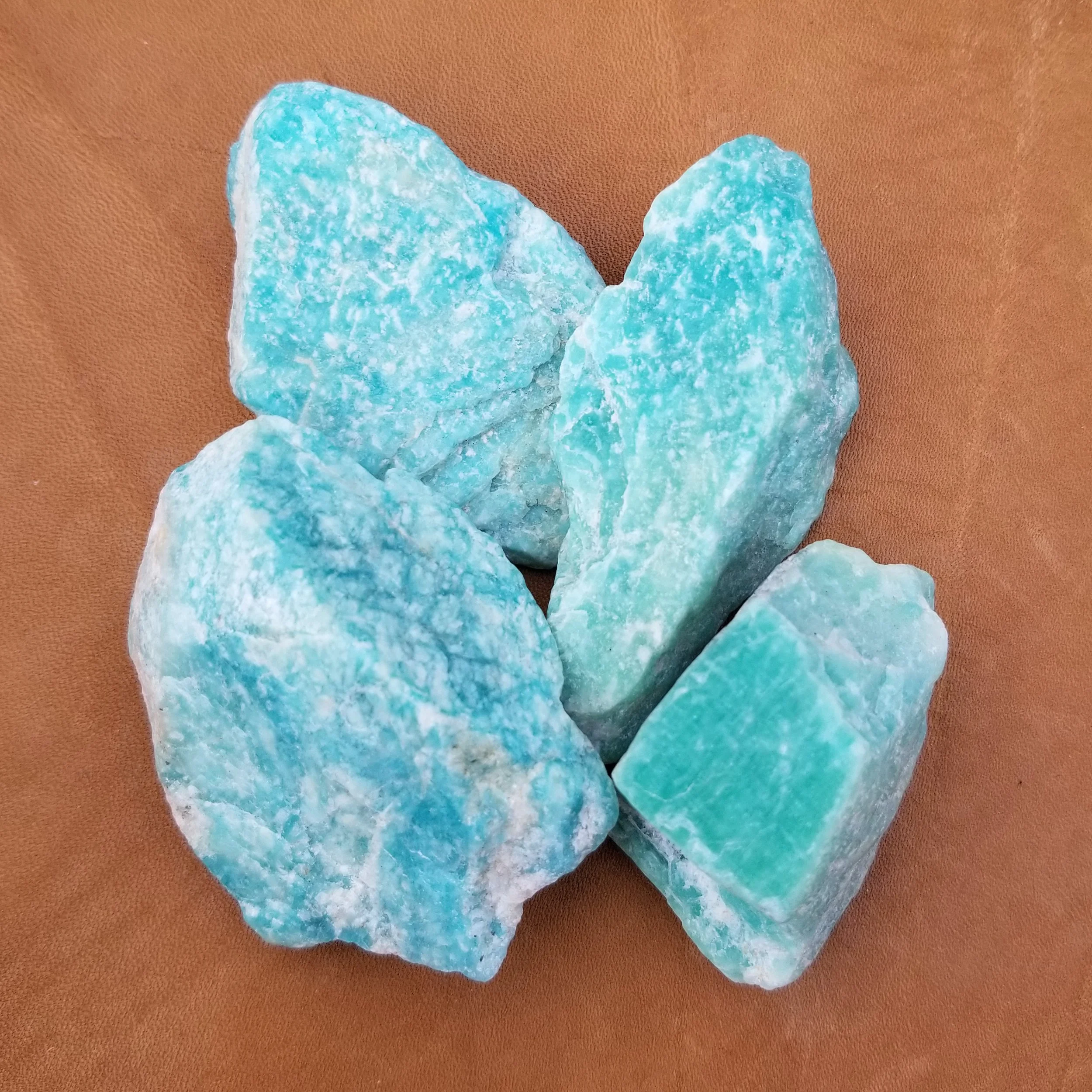 Amazonite Rough Palm