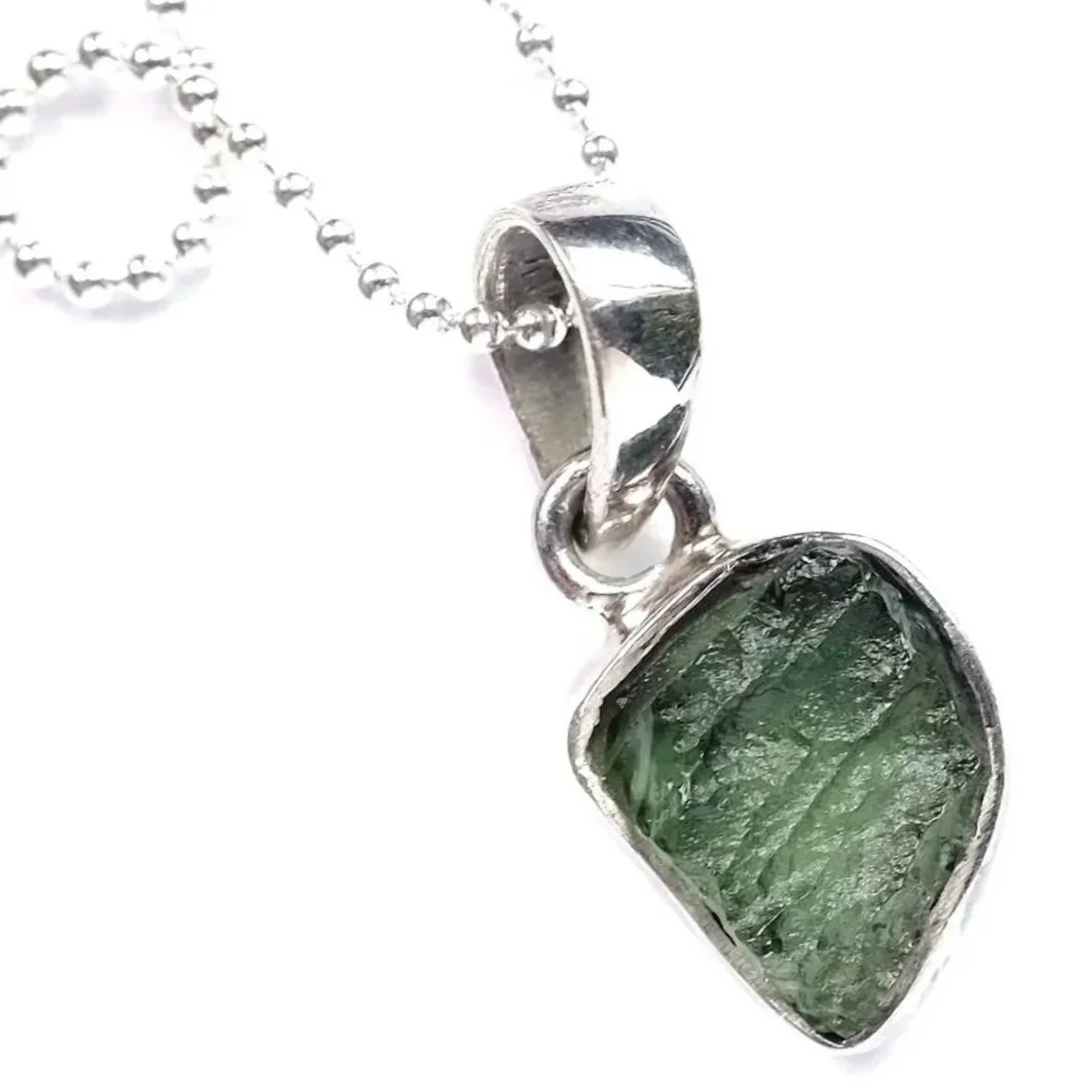 Moldavite Pendants