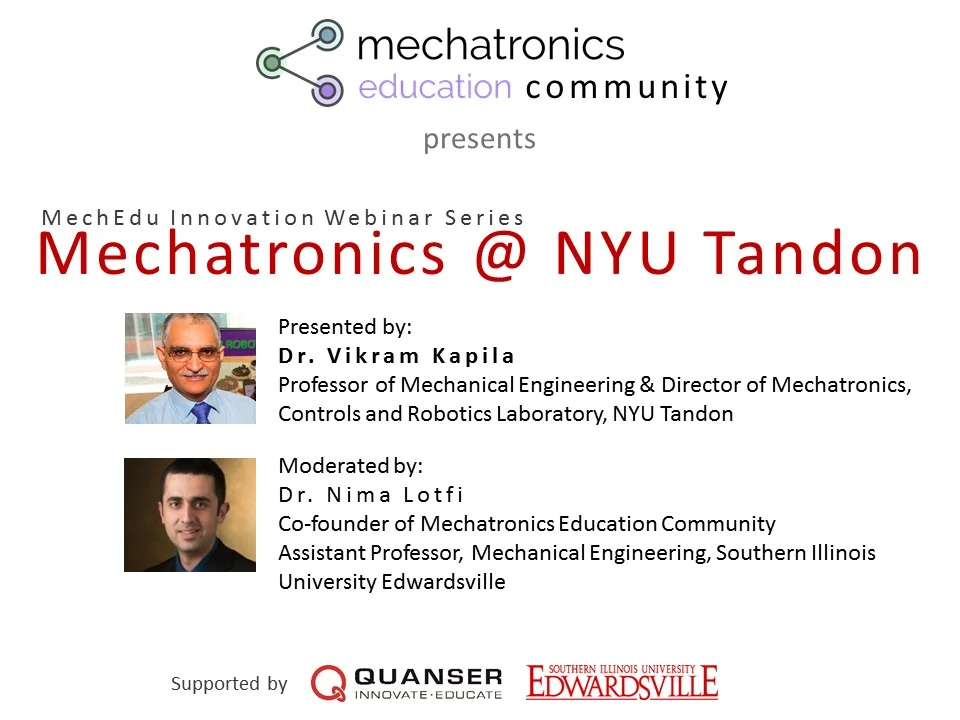 Mechatronics @ NYU Tandon