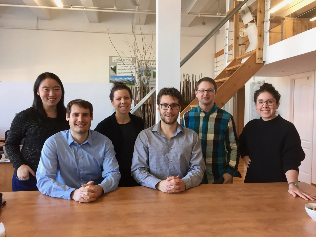 Back Row (L-R): Isabelle Kim, Alexis Woods, Mark Jacobs Front Row (L-R): Michael Testaguzza, Brayden Libawski, Vivian Gomes