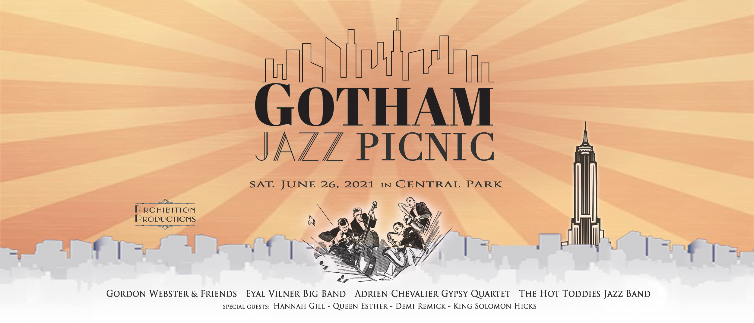 GOTHAM JAZZ PICNIC (June 26, 2021)