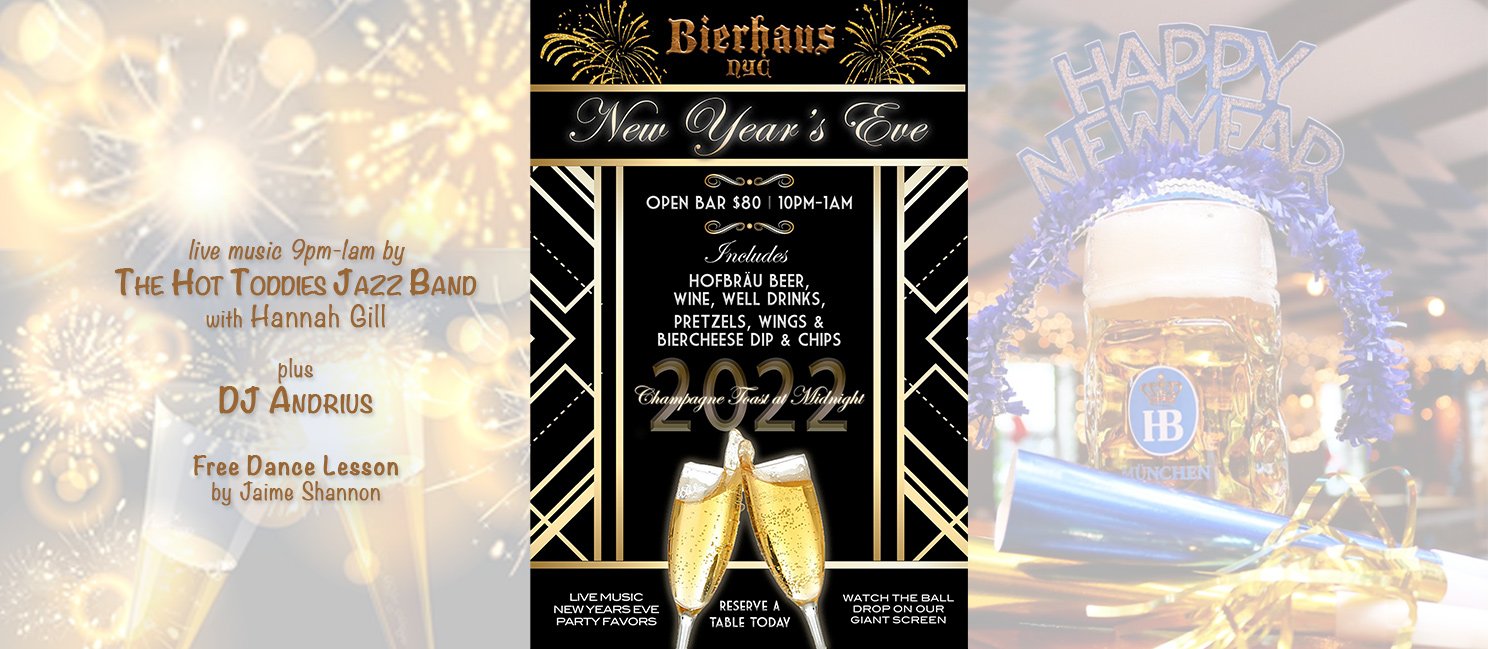 NEW YEARS EVE at Bierhaus (Dec 31, 2021)