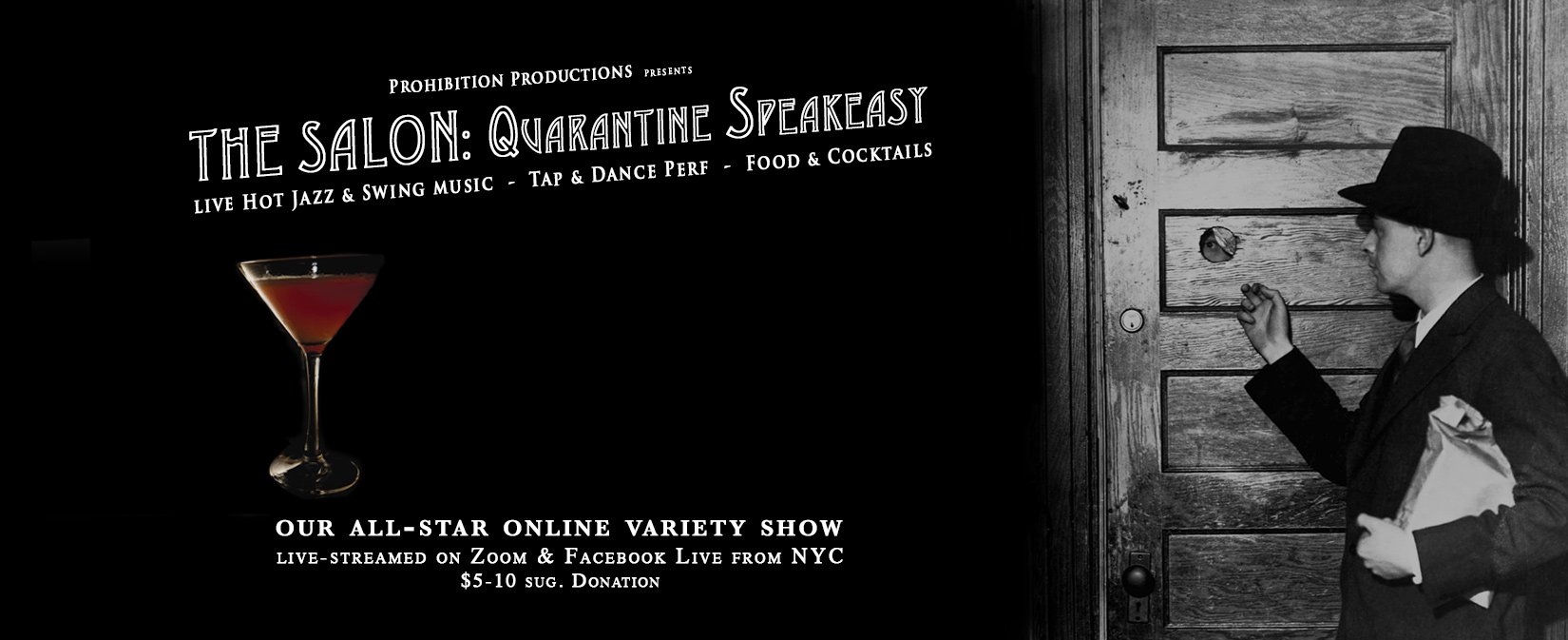 THE SALON: Quarantine Speakeasy (online)