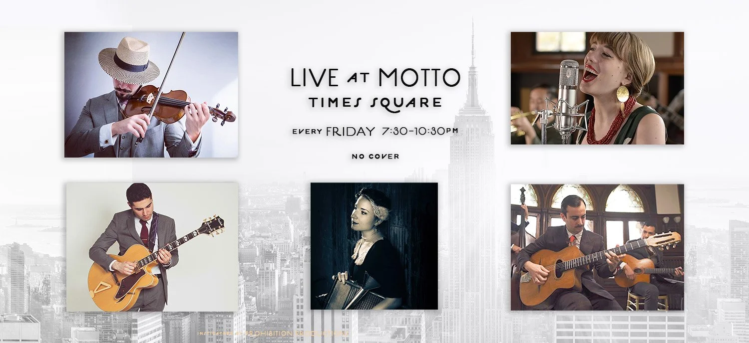 LIVE AT MOTTO: Times Square (Fridays in Dec)