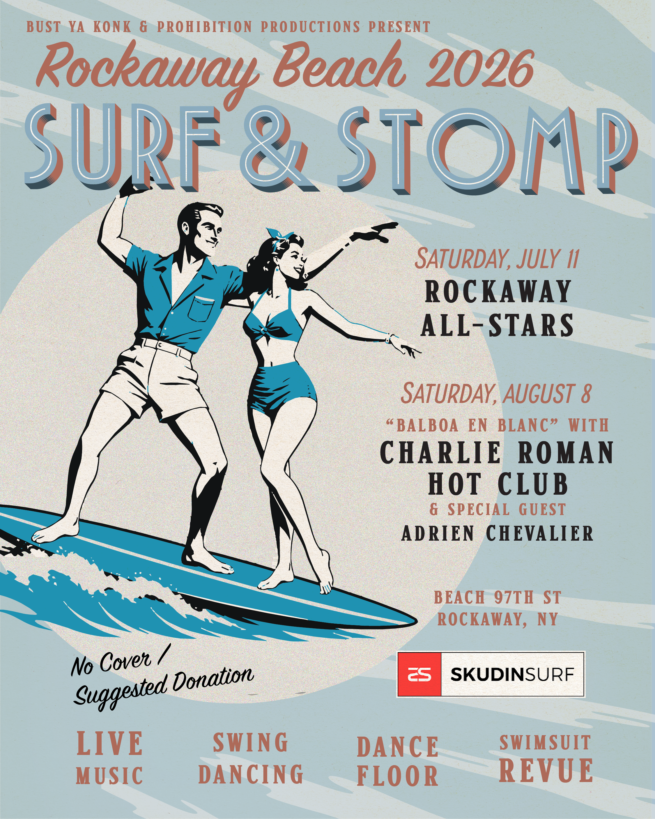 ROCKAWAY BEACH Surf &amp; Stomp (July 11 &amp; Aug 8th)