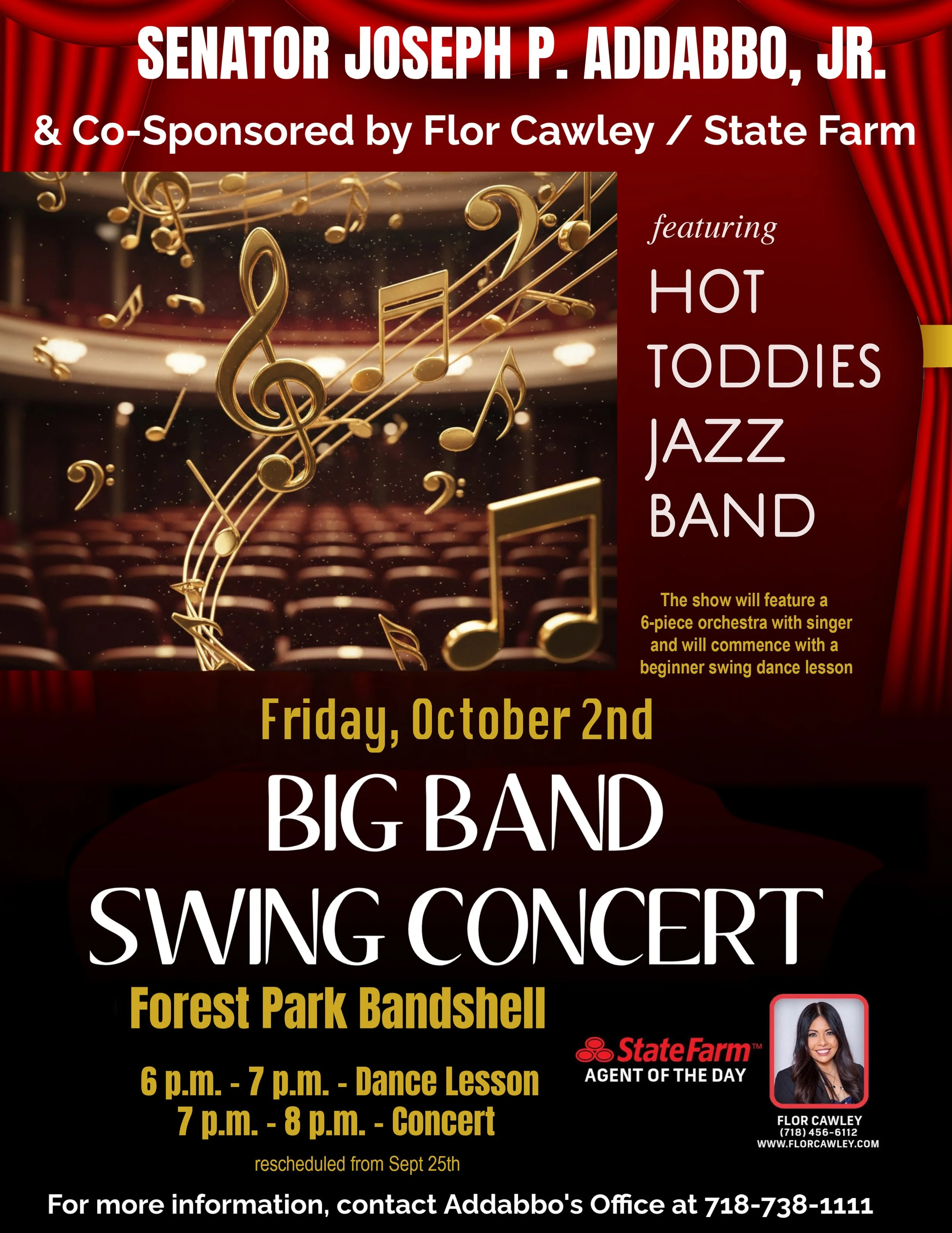 Forrest Park Bandshell w/Hot Toddies (Oct 2nd)