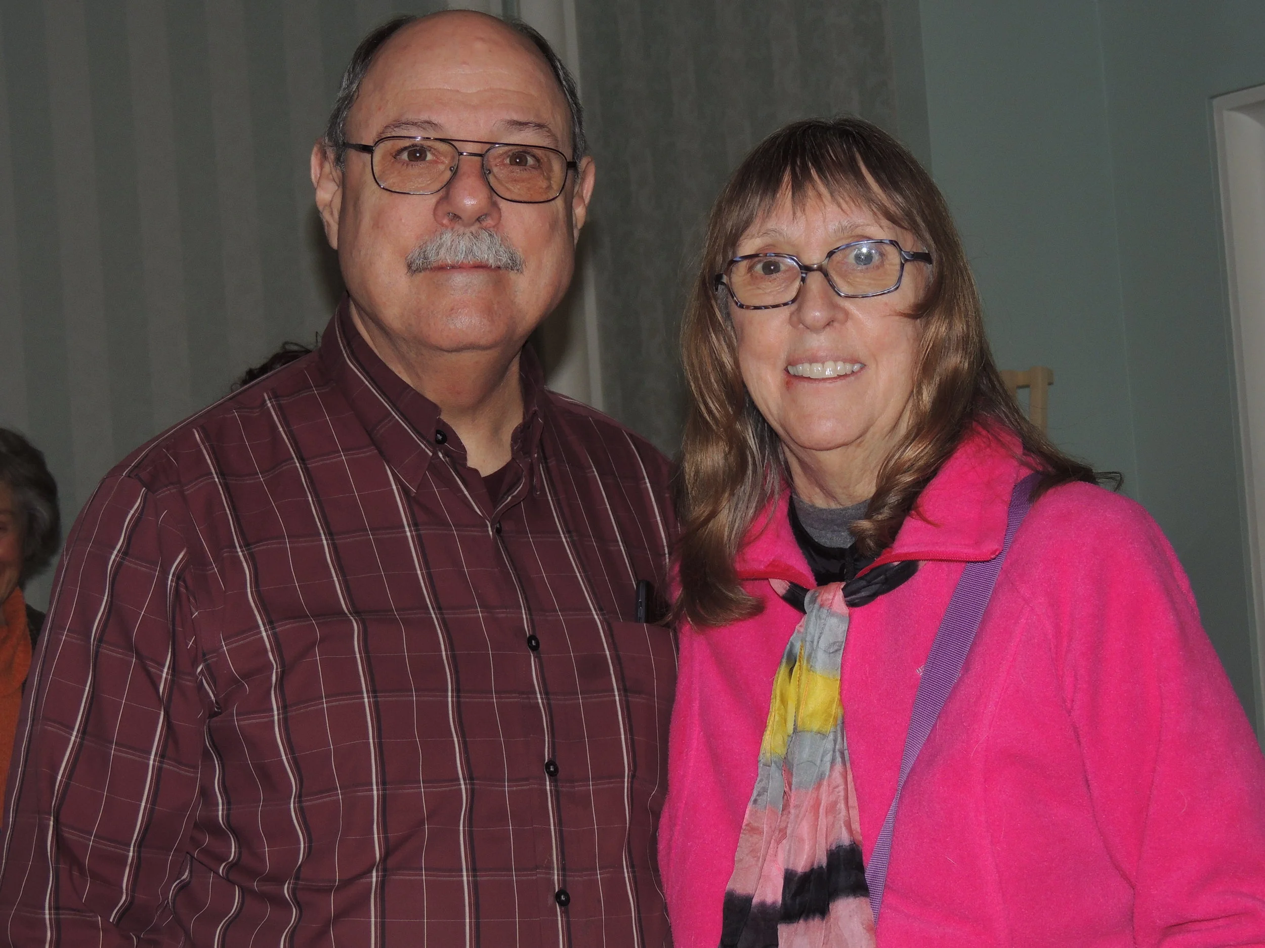 The A rtis 3 contributor Donna Langevin & Jim. Photo by Mira Louis.