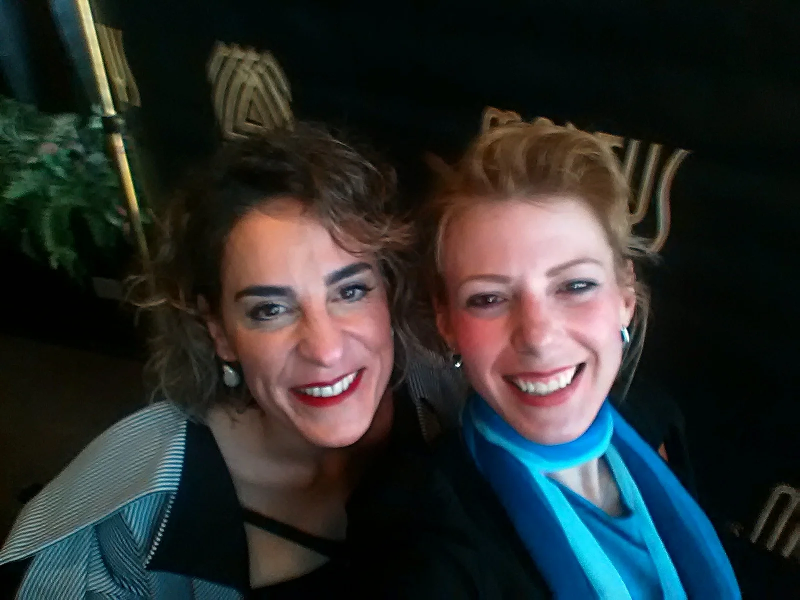 Fellow Finalist in the “Creative Design—Emerging” category, Maya Charbin and I have a selfie moment!