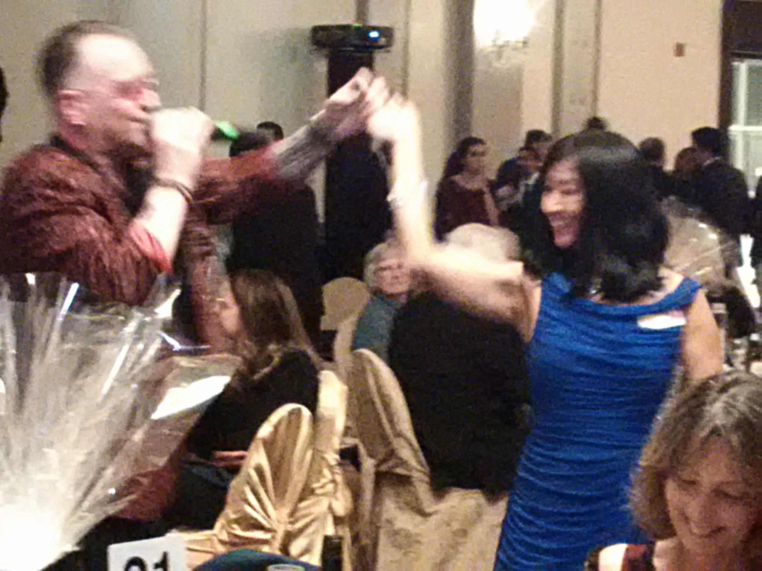 “Music Group—Established” Finalists Keys to Belfast perform and take the audience by storm, sweeping Jeannette Chow off her feet! Fun Fact: Keys to Belfast won “Music Group—Emerging” at the 2017 MARTYS where three-times platinum internationally famous Meadowvale band Billy Talent took home the trophy in the Established category!