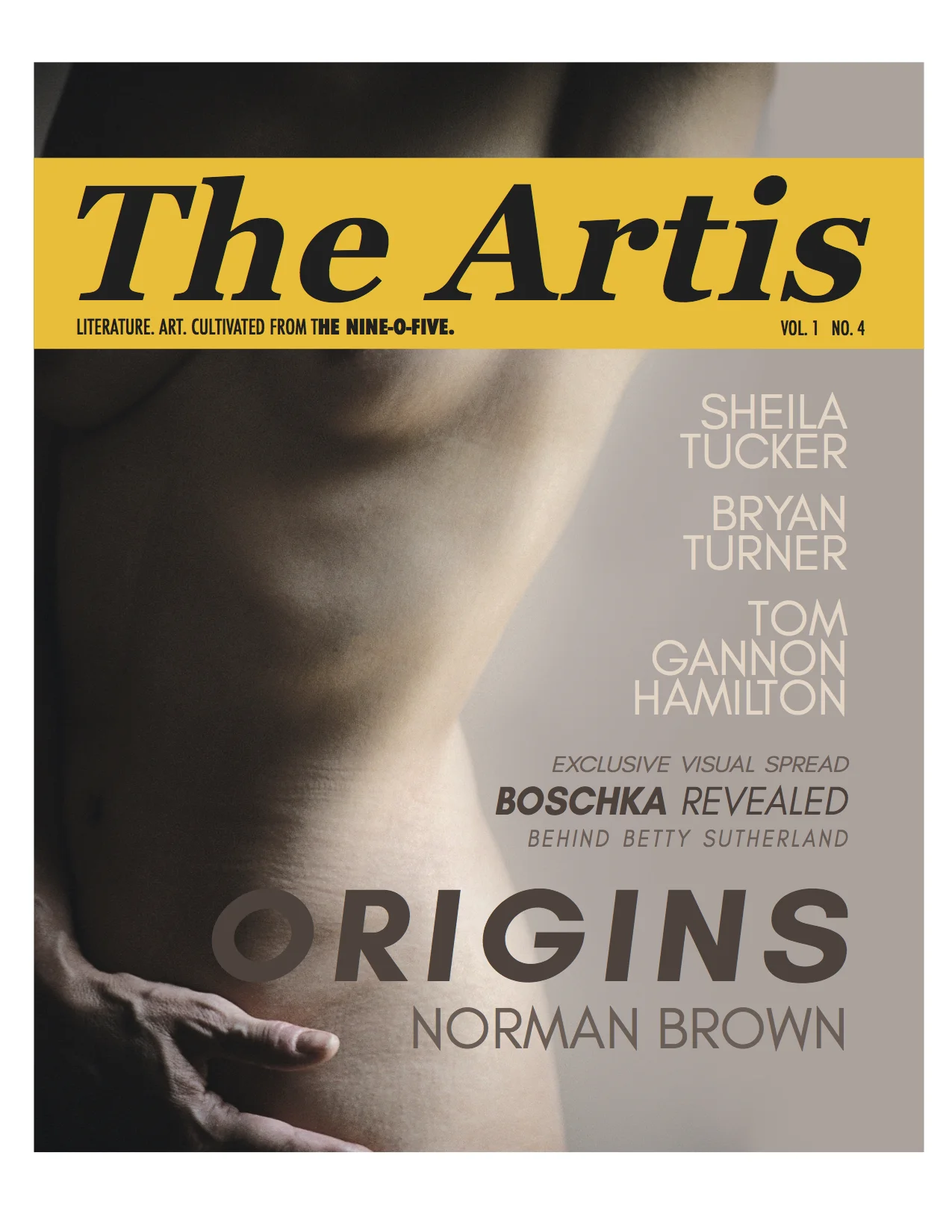  NOW AVAILABLE! The Artis 4: Origins of Art issue