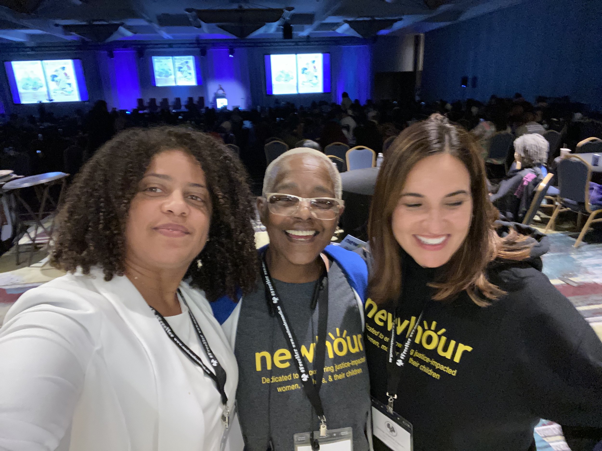 Aqirah Stanley, Pam Neely, and Serena Martin-Liguori of New Hour Long Island.jpg