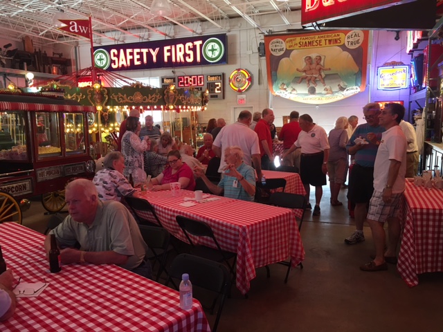 Members of the Spirit Region enjoying ice cream at the Antique Warehouse