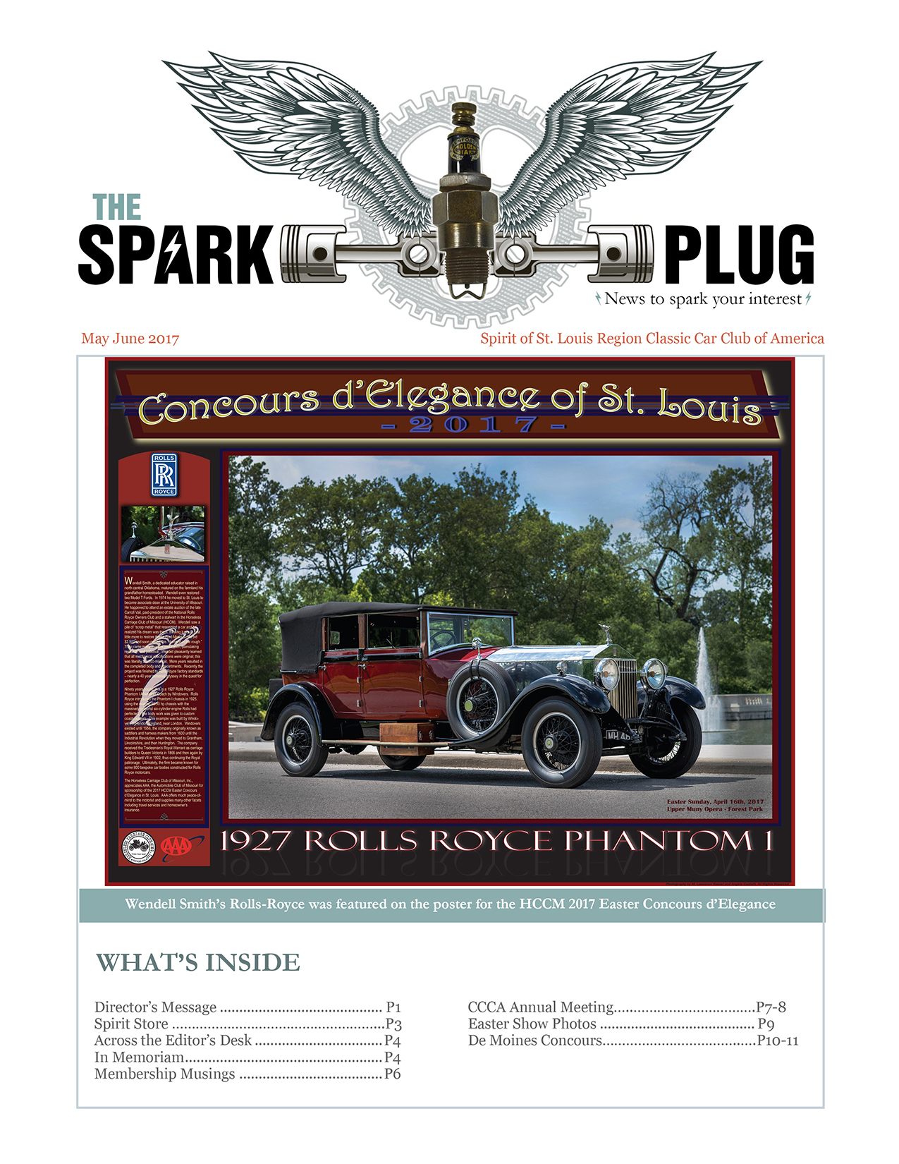 May/June 2017 Spark Plug