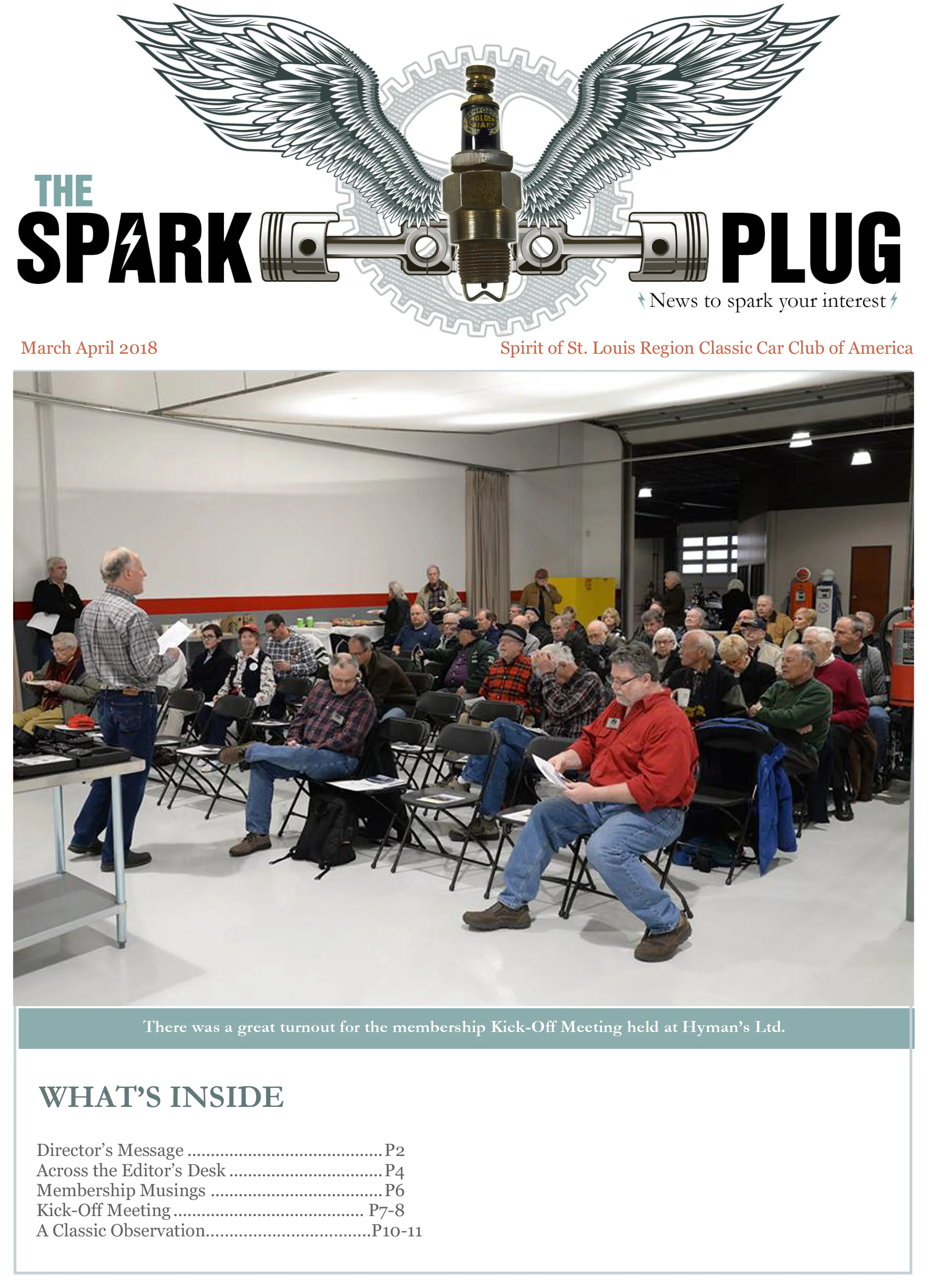 March/April 2018 Spark Plug