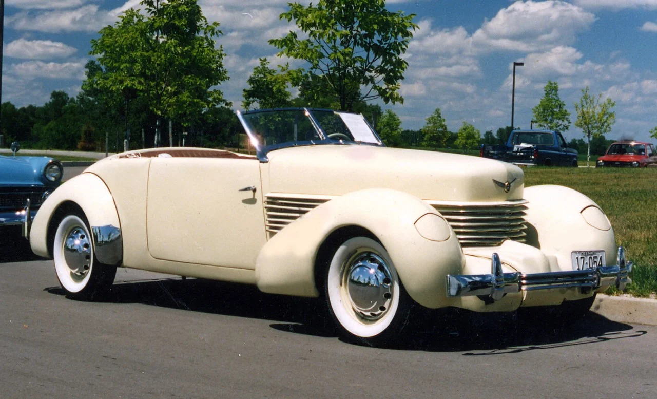 Buehrig designed Classic……..1936 Cord 810 Phaeton