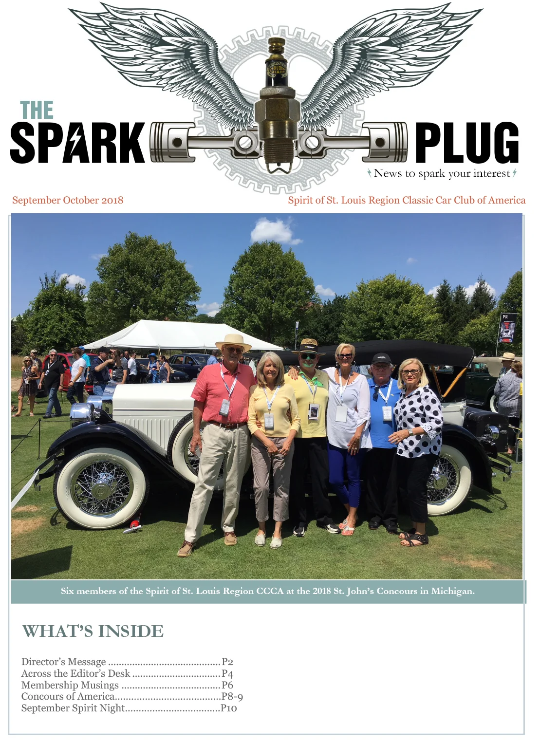 September/October 2018 Spark Plug