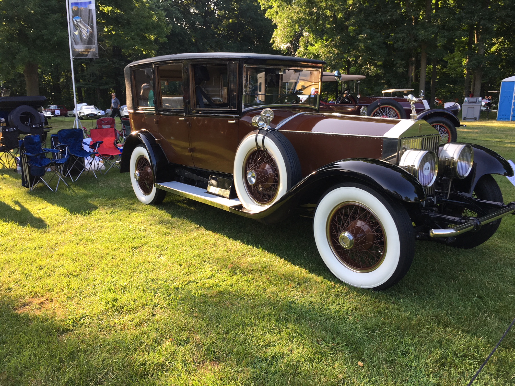  1925 Rolls-Royce Silver Ghost Buckingham Limousine, owned by SSR member Wendell Smith 