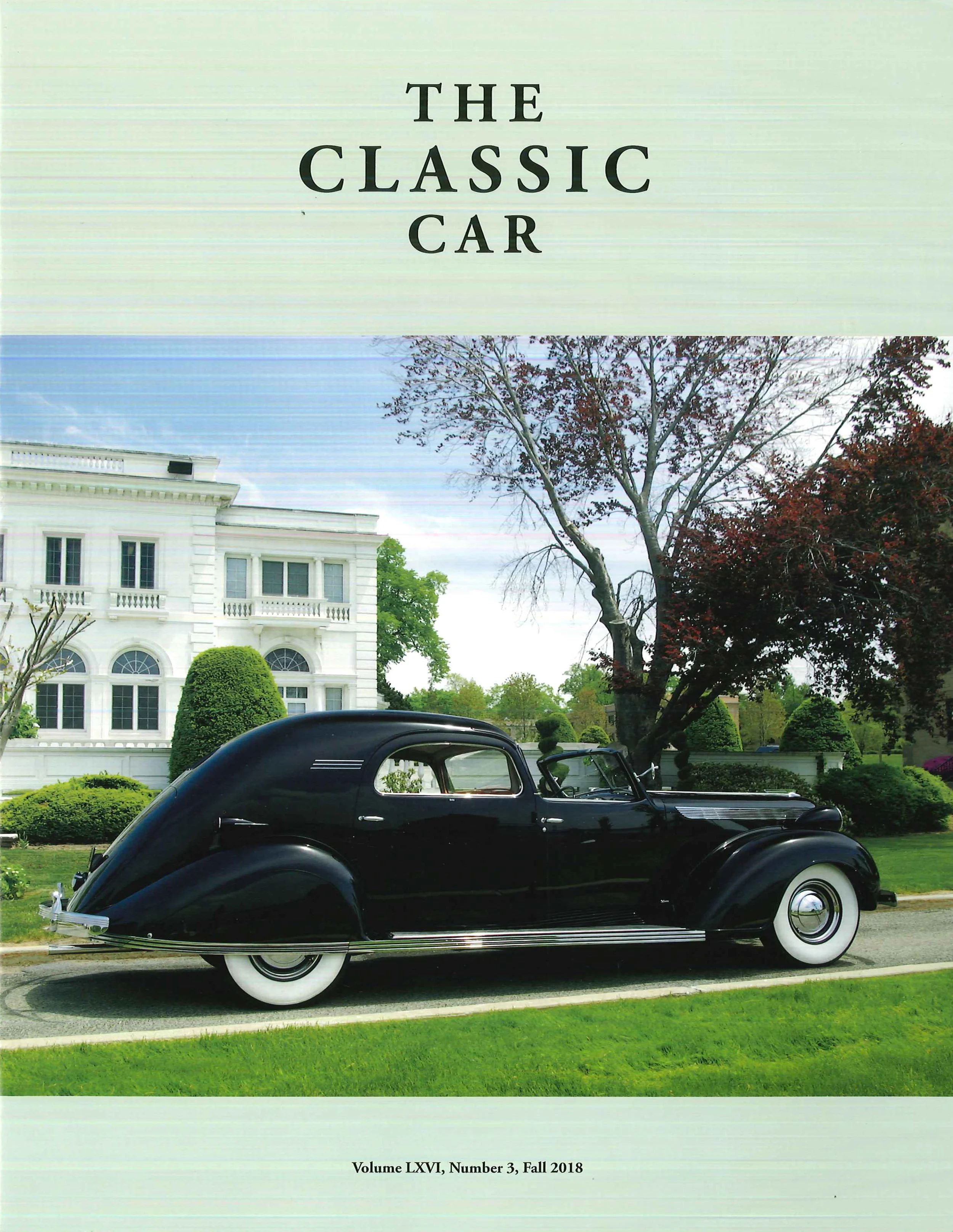 The Classic Car Magazine ~Published Quarterly~