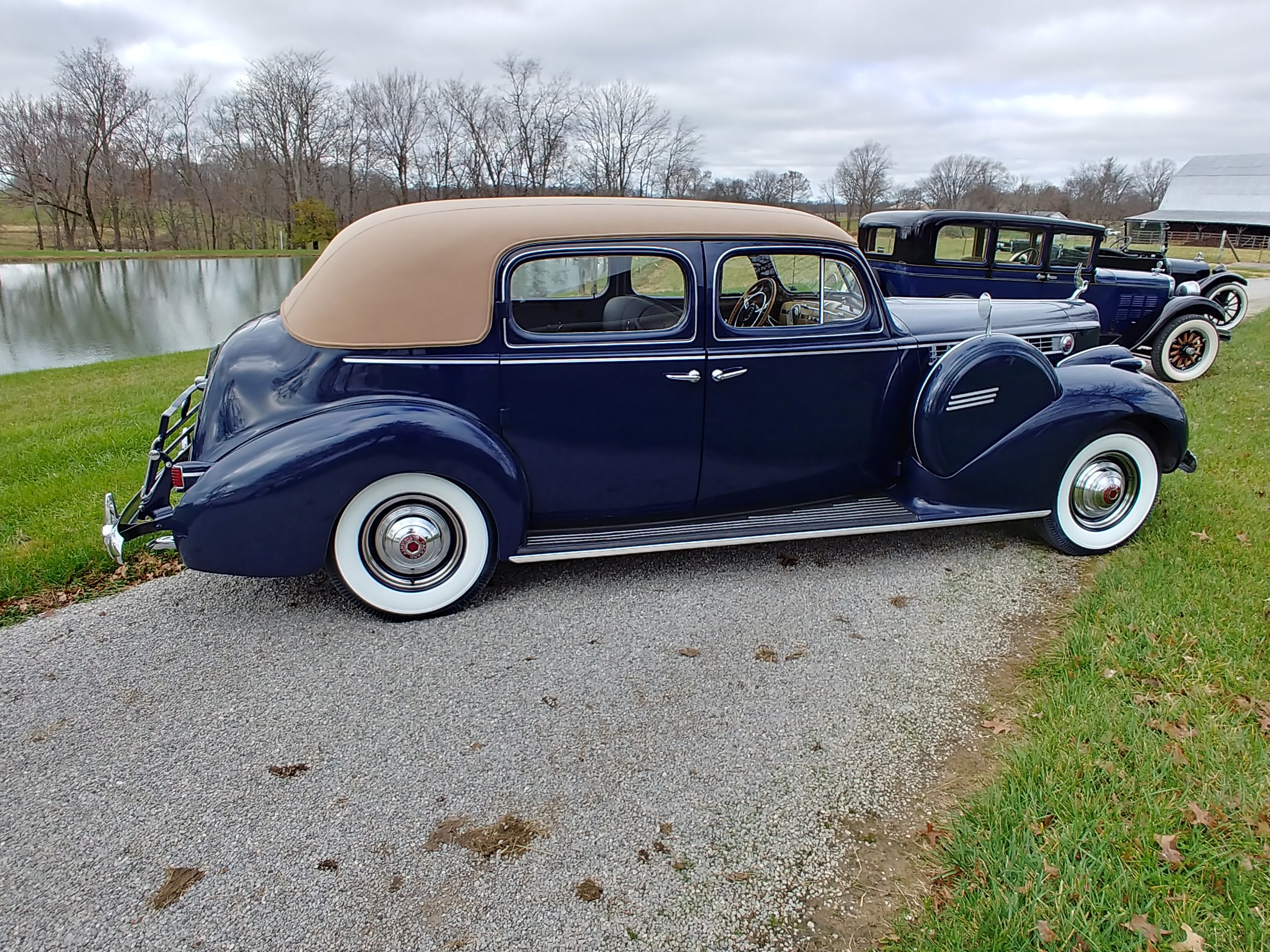   Elegant 1940 Packard Super Eight Formal Sedan owned by Matt and Katie Palisch  