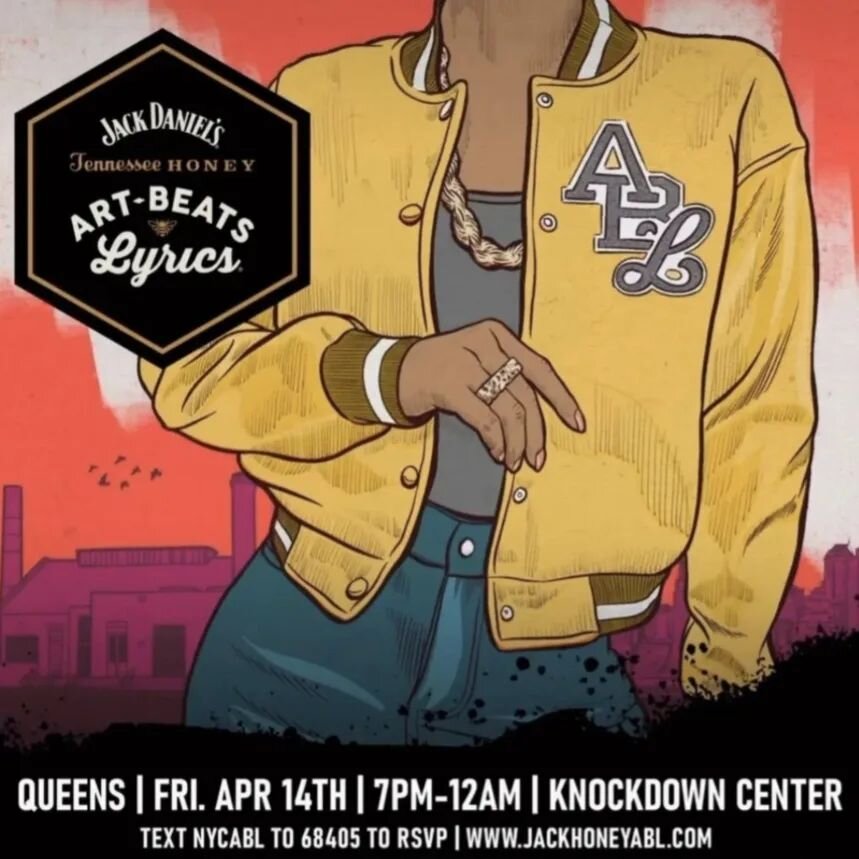 See you tonight! 
Art by: @dubelyoo
#ablnyc @artbeatsandlyrics #artbeatsandlyrics #jackhoneyabl #ablnyc