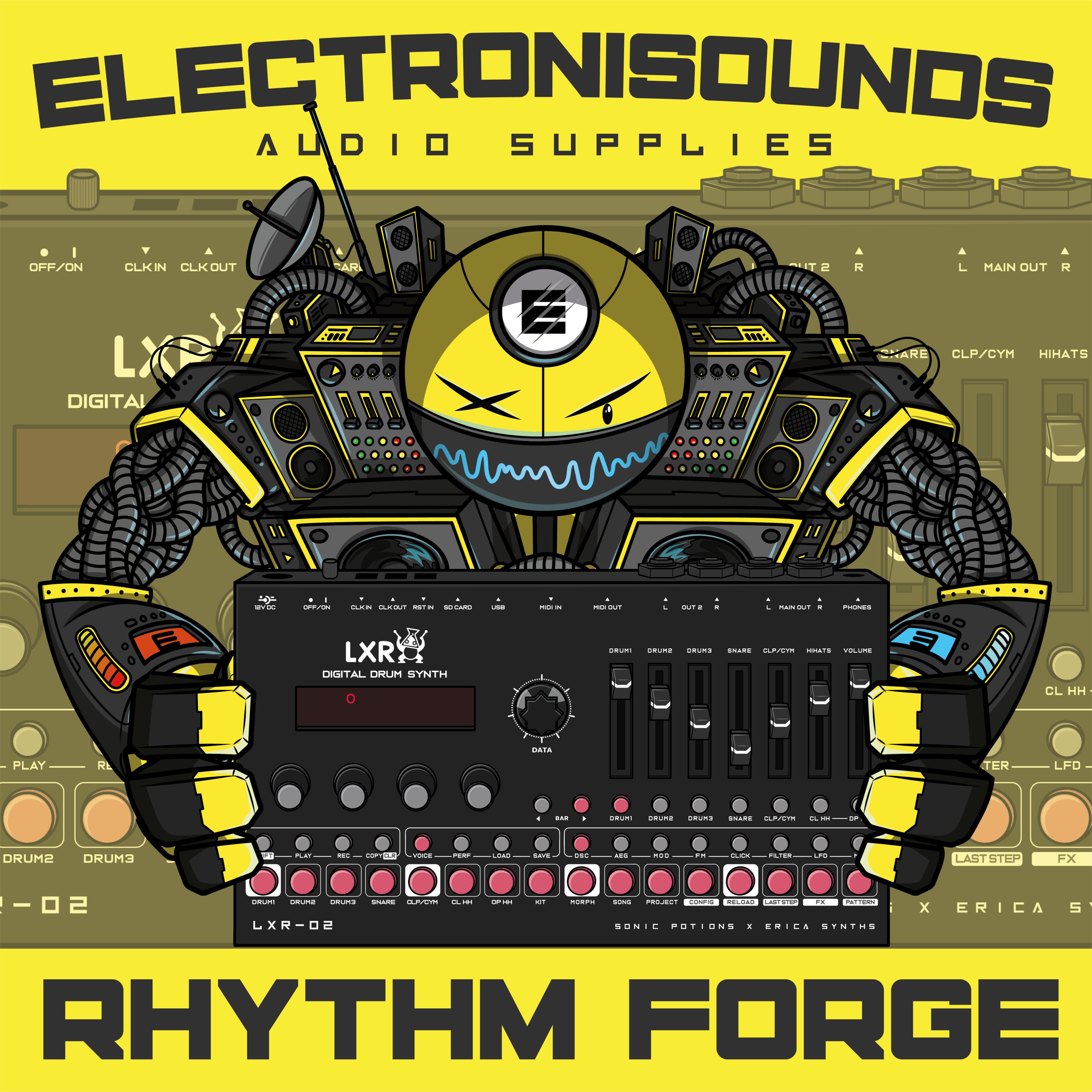 Erica Synths LXR-02: Rhythm Forge