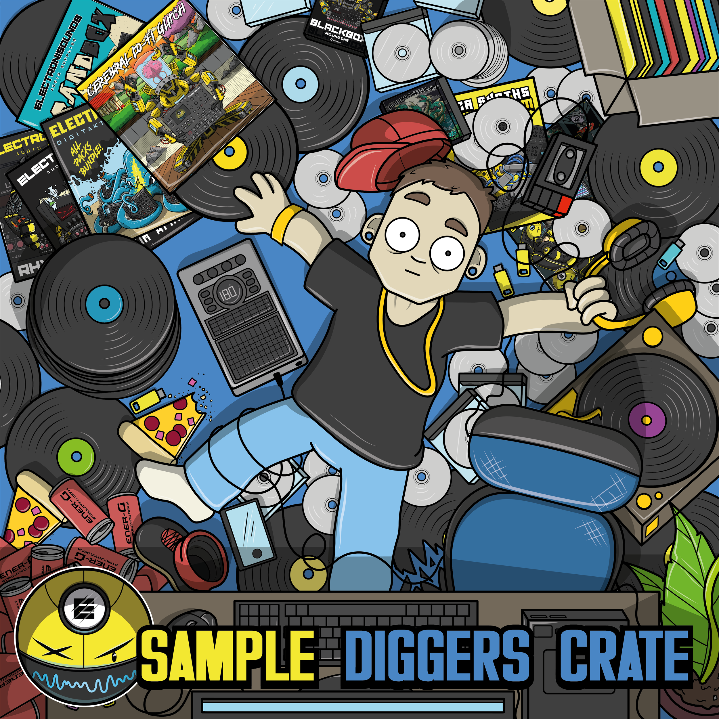 Roland SP404MKII - Sample Digger’s Crate