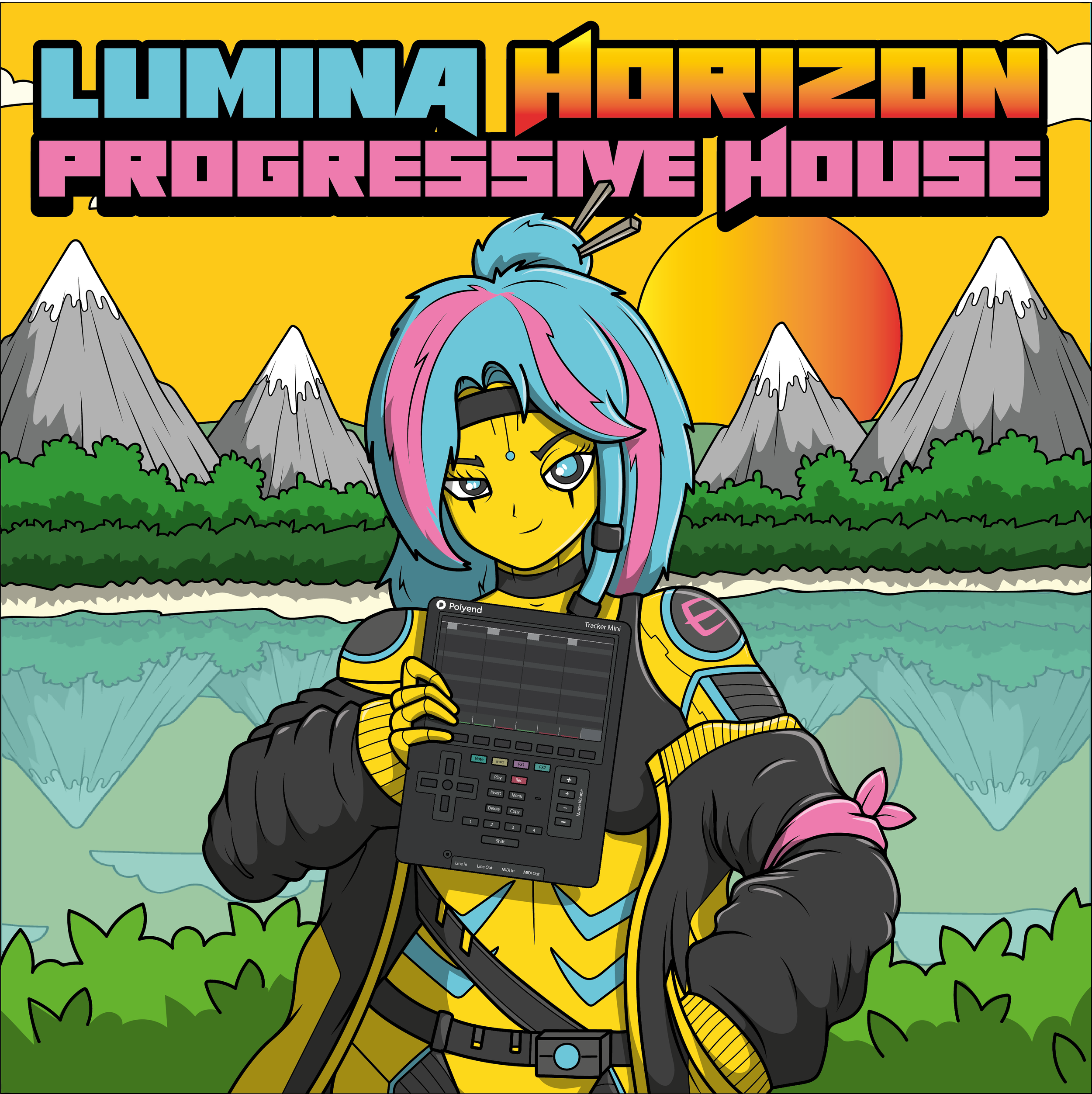 Polyend Tracker Mini - Lumina Horizon Progressive House