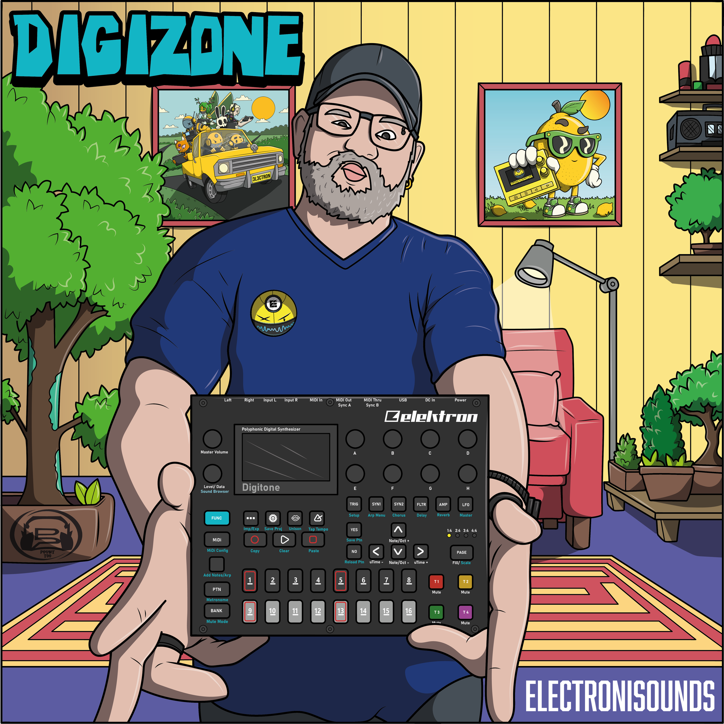 Elektron Digitone - Poynt Too's Digizone