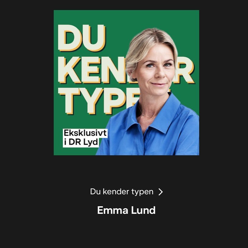 Kender du f&oslash;lelsen af at f&oslash;le dig forkert? 

Lyt med og bliv r&oslash;rt ❤️ 

Du finder podcasten i DR LYD. Den handler om g&aelig;sternes prioritering af tids og penge, og g&oslash;r dig klogere p&aring; dig selv og andre! 

Har h&osla