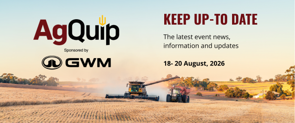 AgQuip Update: Headline Sponsor, AgQuip App, Applications Open