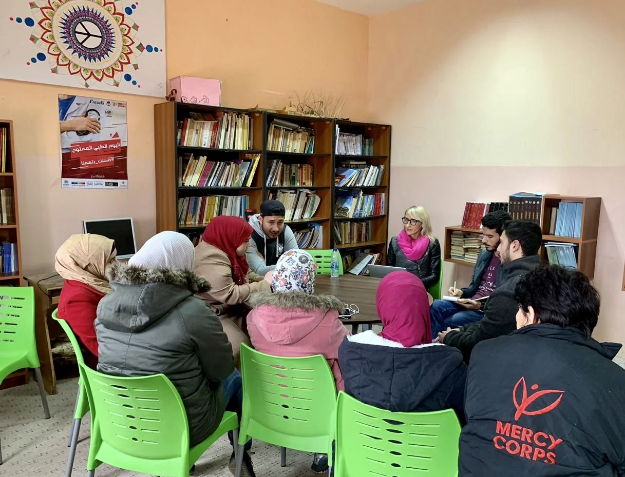 One of the first planning session for the 2019 Summit with youth in Ajloun, Jordan. December, 2018.