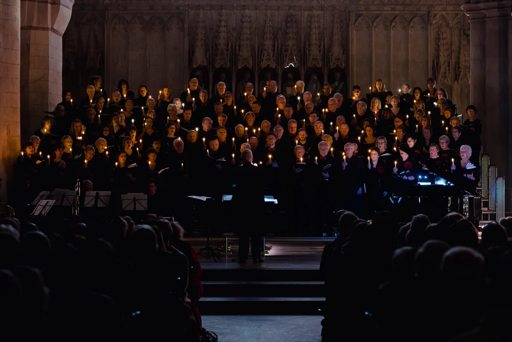 Silent Night by candlelight.