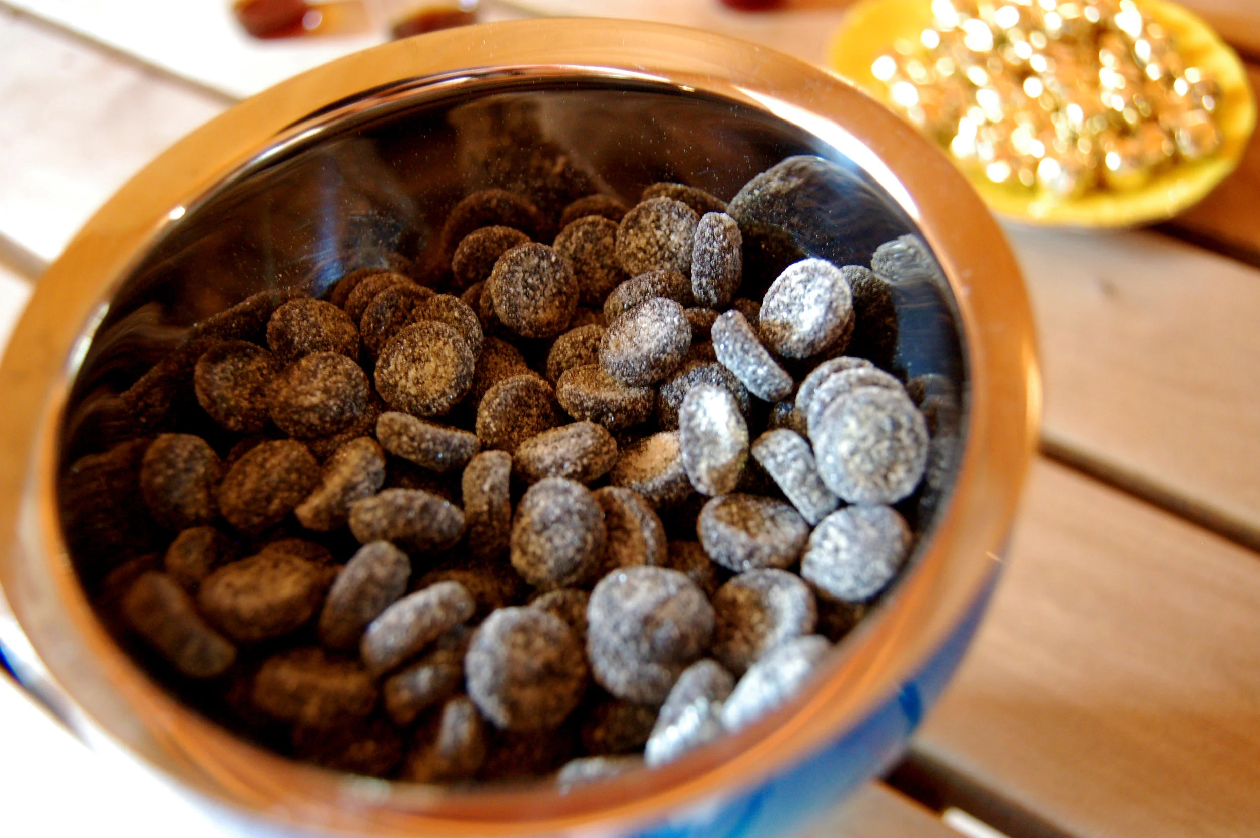  Terva Viina, Terva Leijona, Saunatuoksu Terva, and gold bells.    