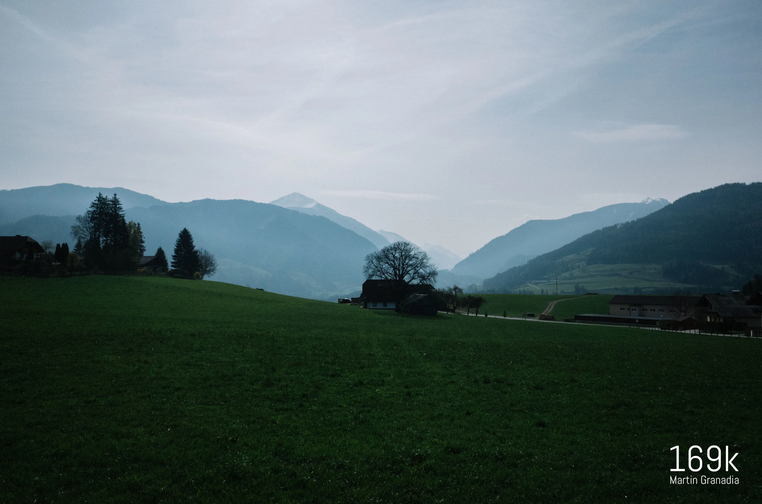 Blick Richtung Süden, irgendwo da hinten ist der Sölkpass