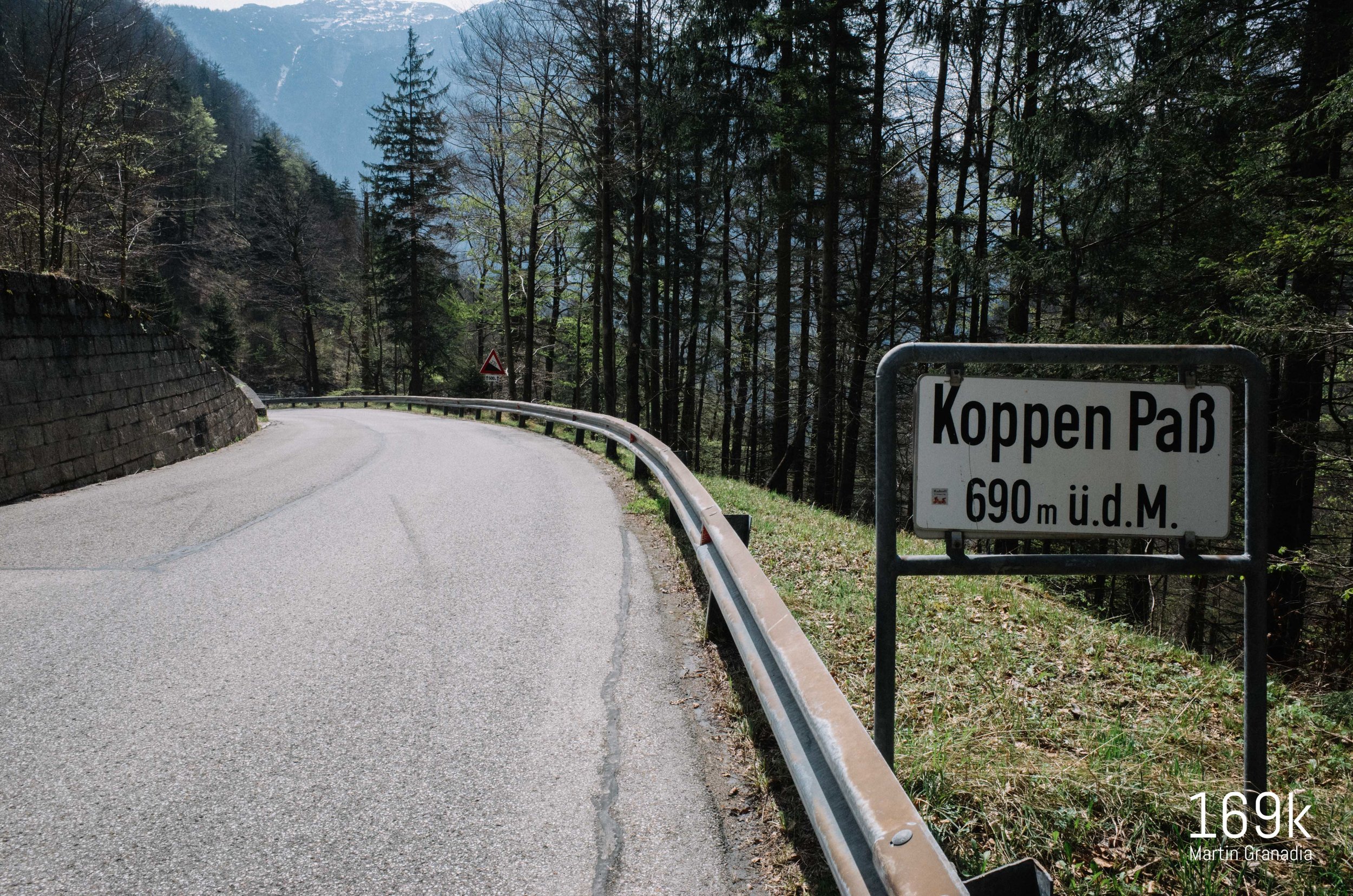 Koppenpass auf 690m Seehöhe