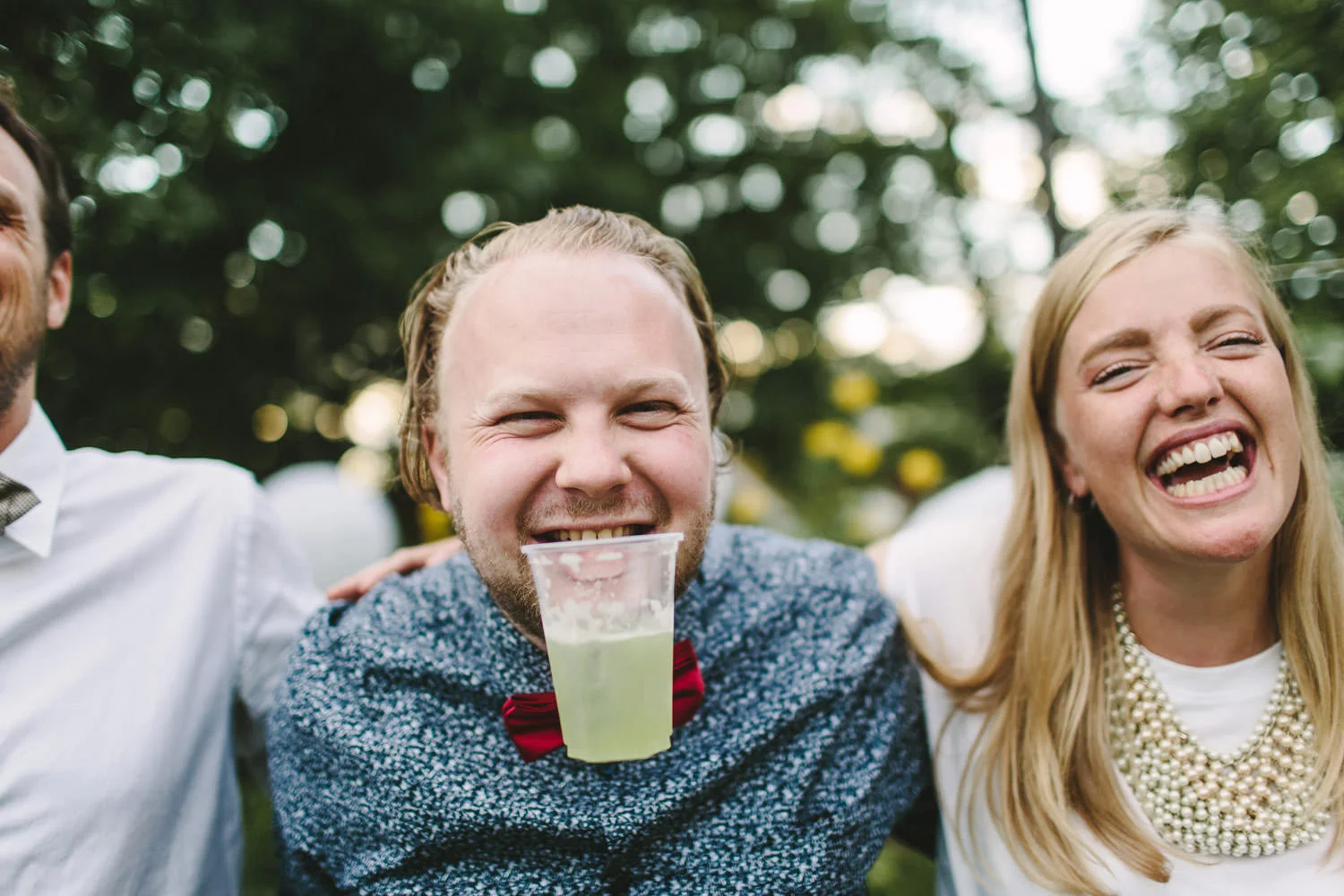 utendørs bryllupsfest