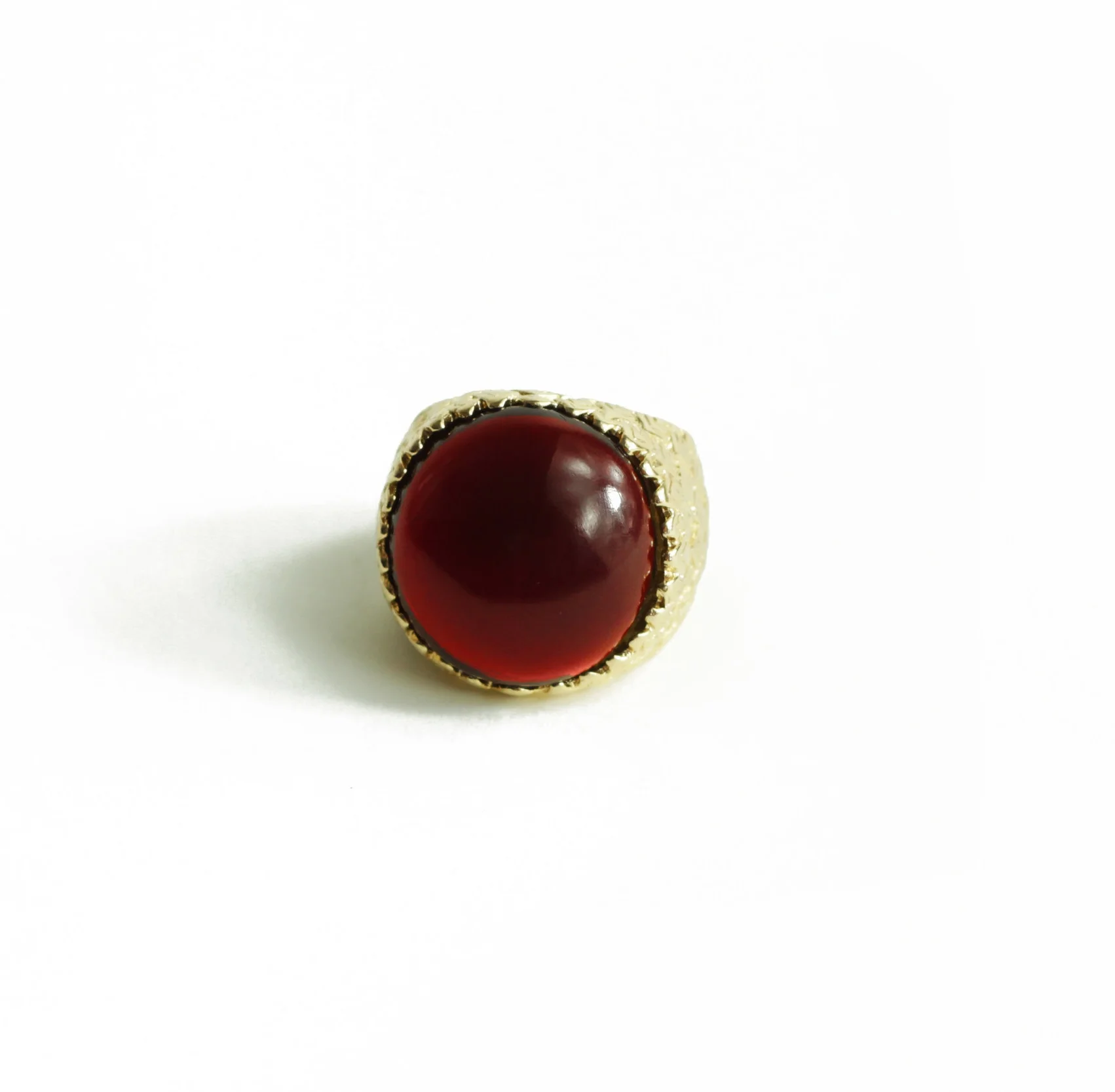 Red Crystal Hathor Ring