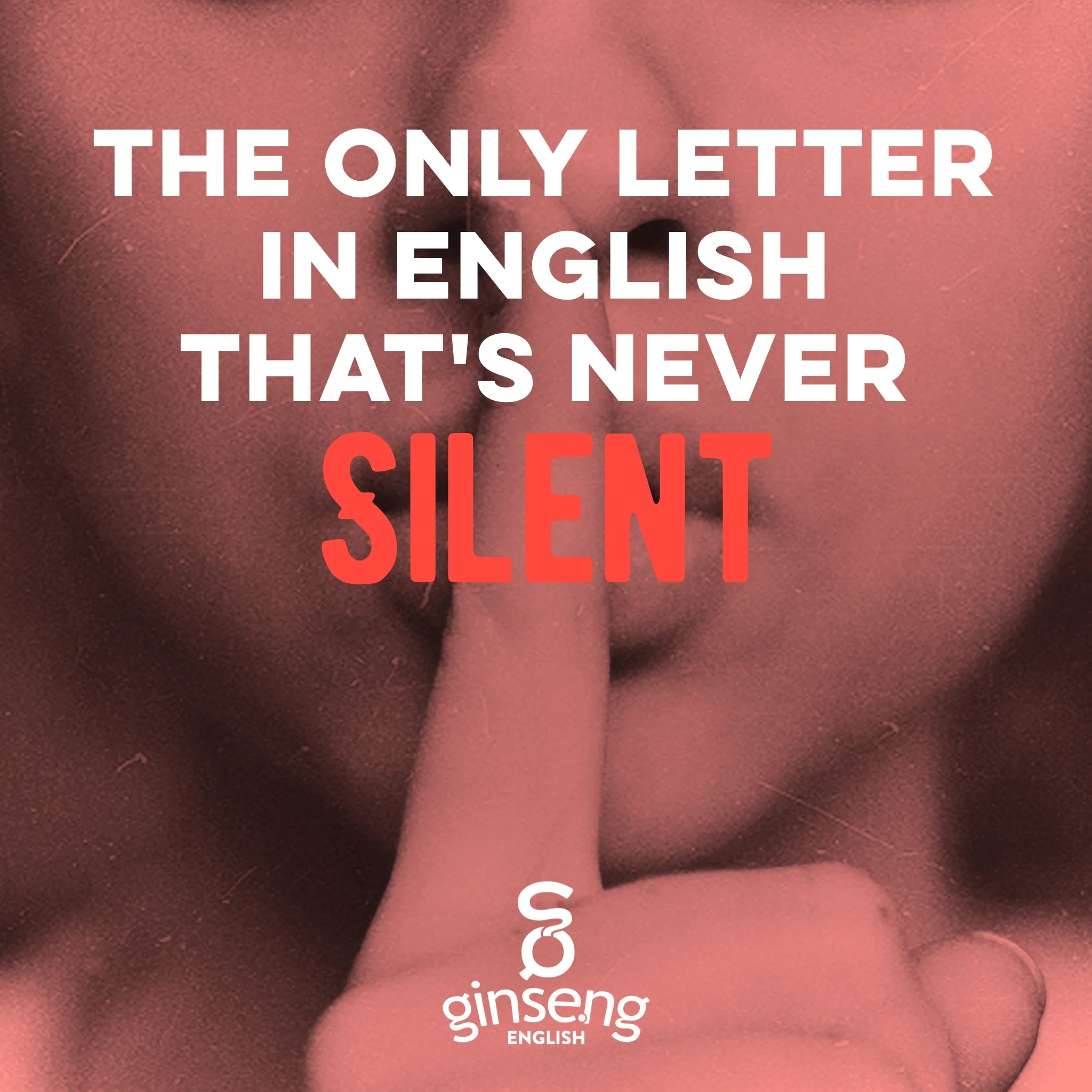 The only letter in English that's never silent