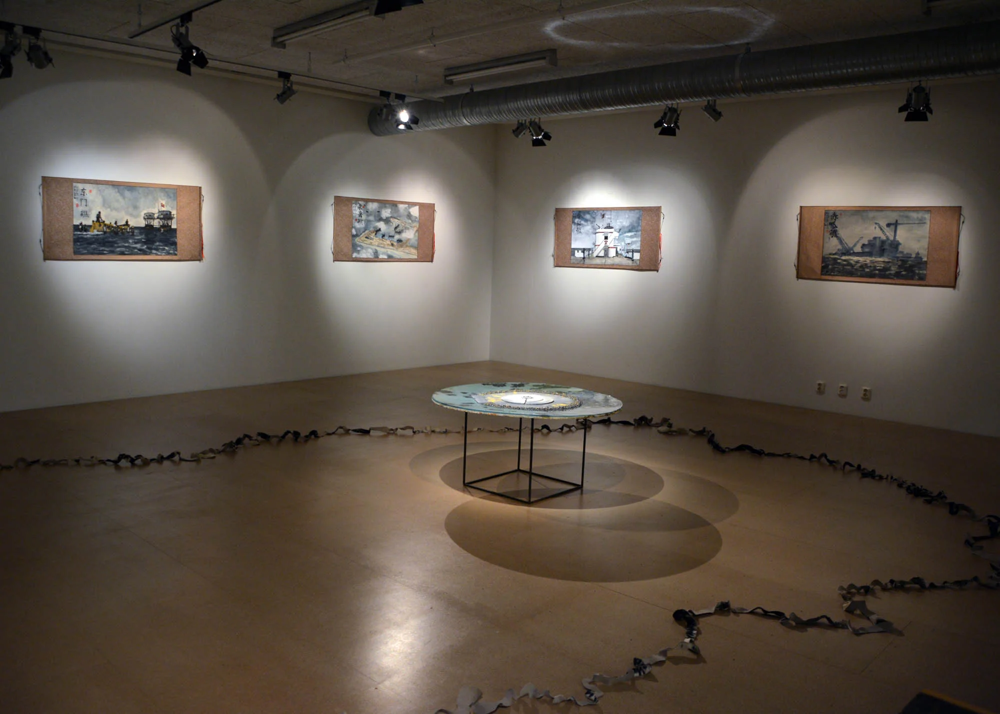 Exhibition "Territorial Control" that I had in October 2016 at Studio Mossutställningar in Stockholm.