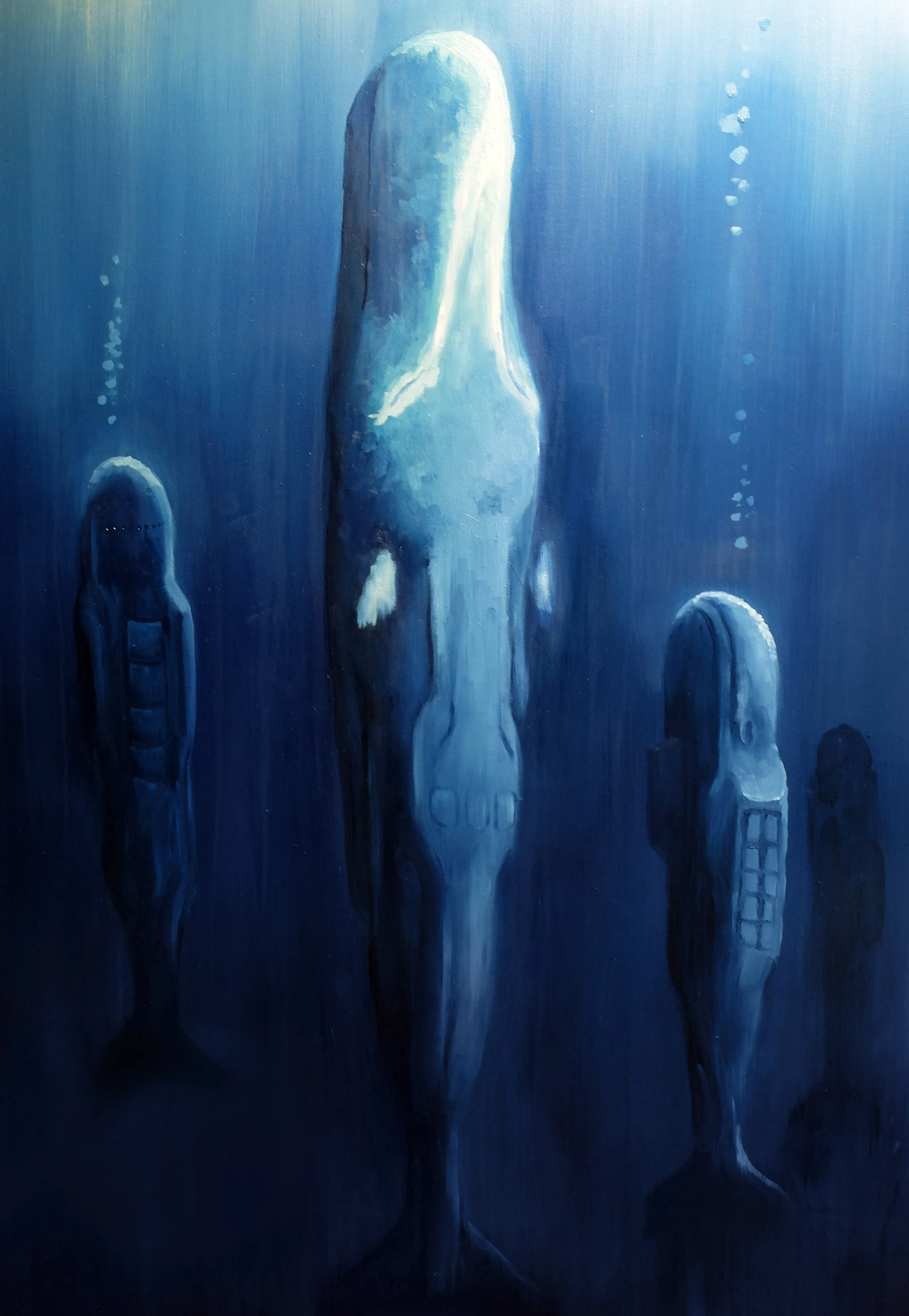 »Preussisk blå - Fear is the mind killer« - detail