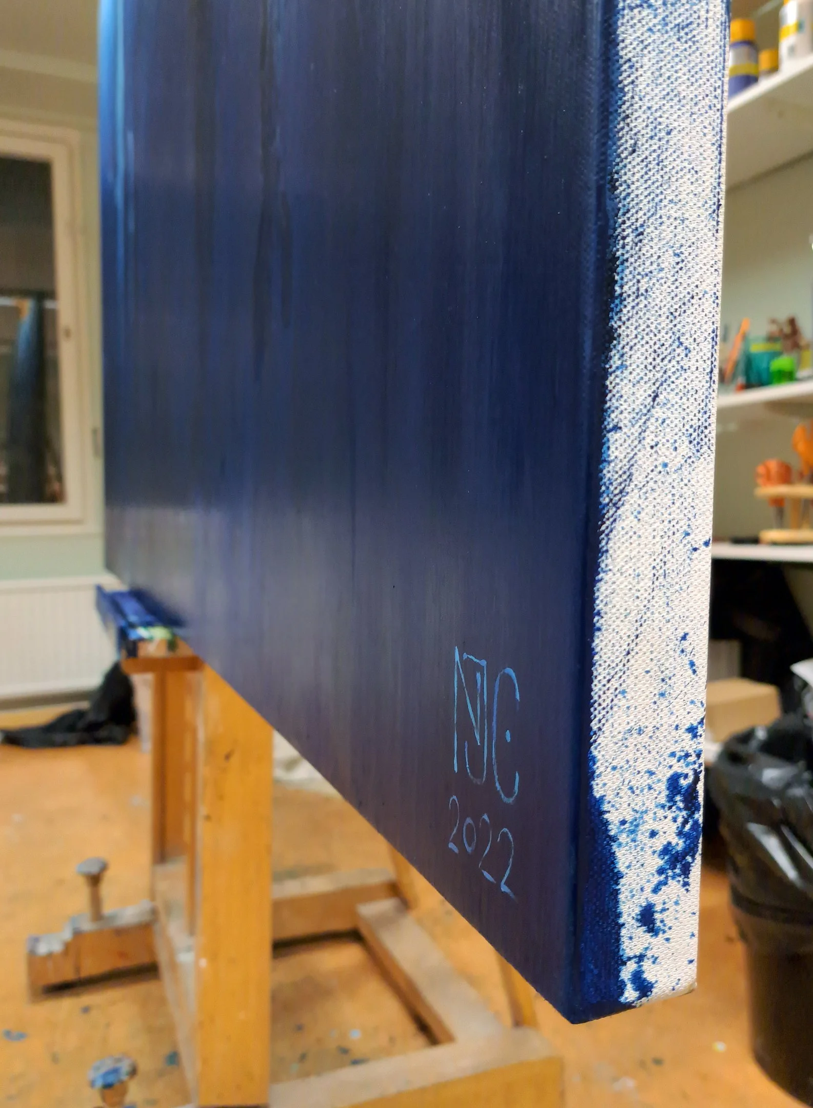 »Preussisk blå - Fear is the mind killer« - side view