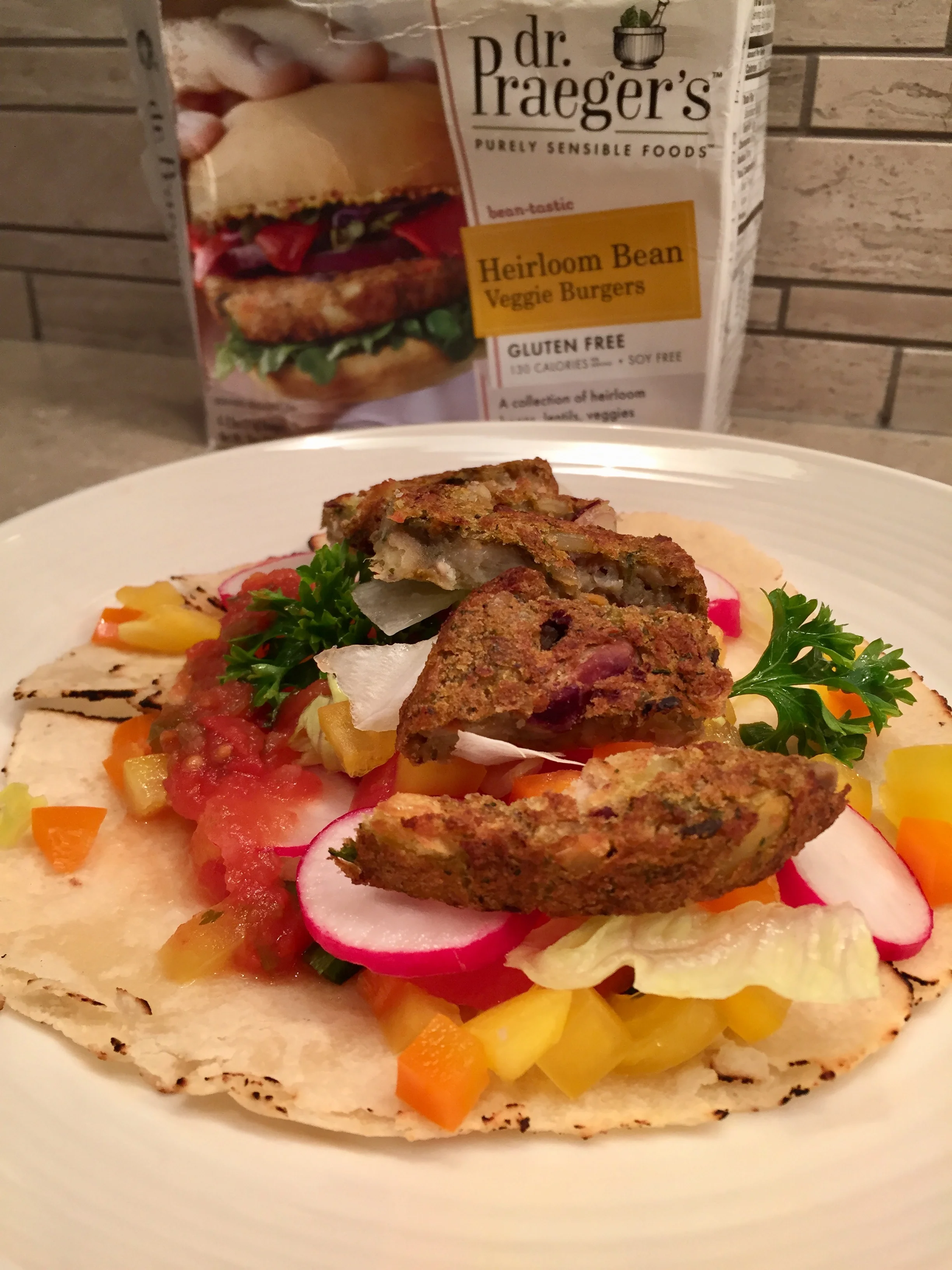 Bean Burger Taco