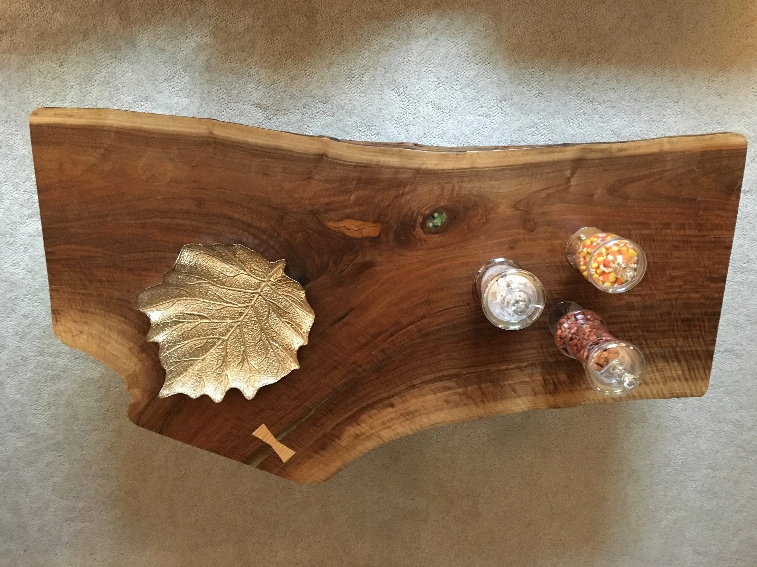 Walnut Live Edge Coffee Table
