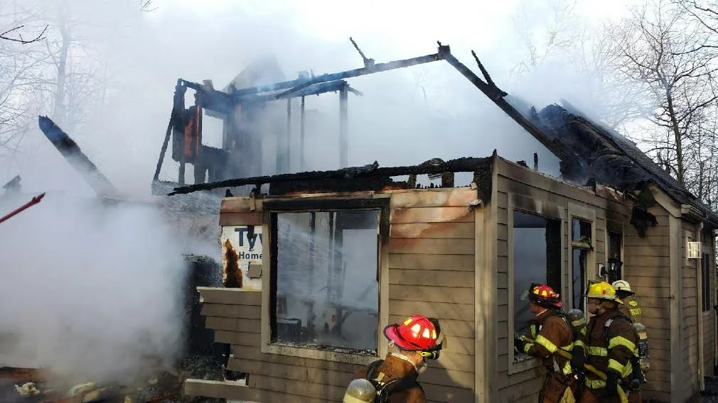 Structure Fire on Devil's Knob