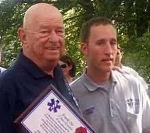Frank Ott with Chief Sheets