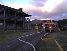 Katies Way & Phillips Lane Structure Fire