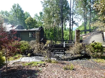 Ruffed Grouse House Fire