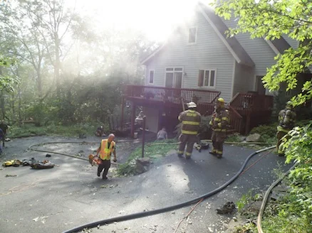 Far Knob Climb House Fire