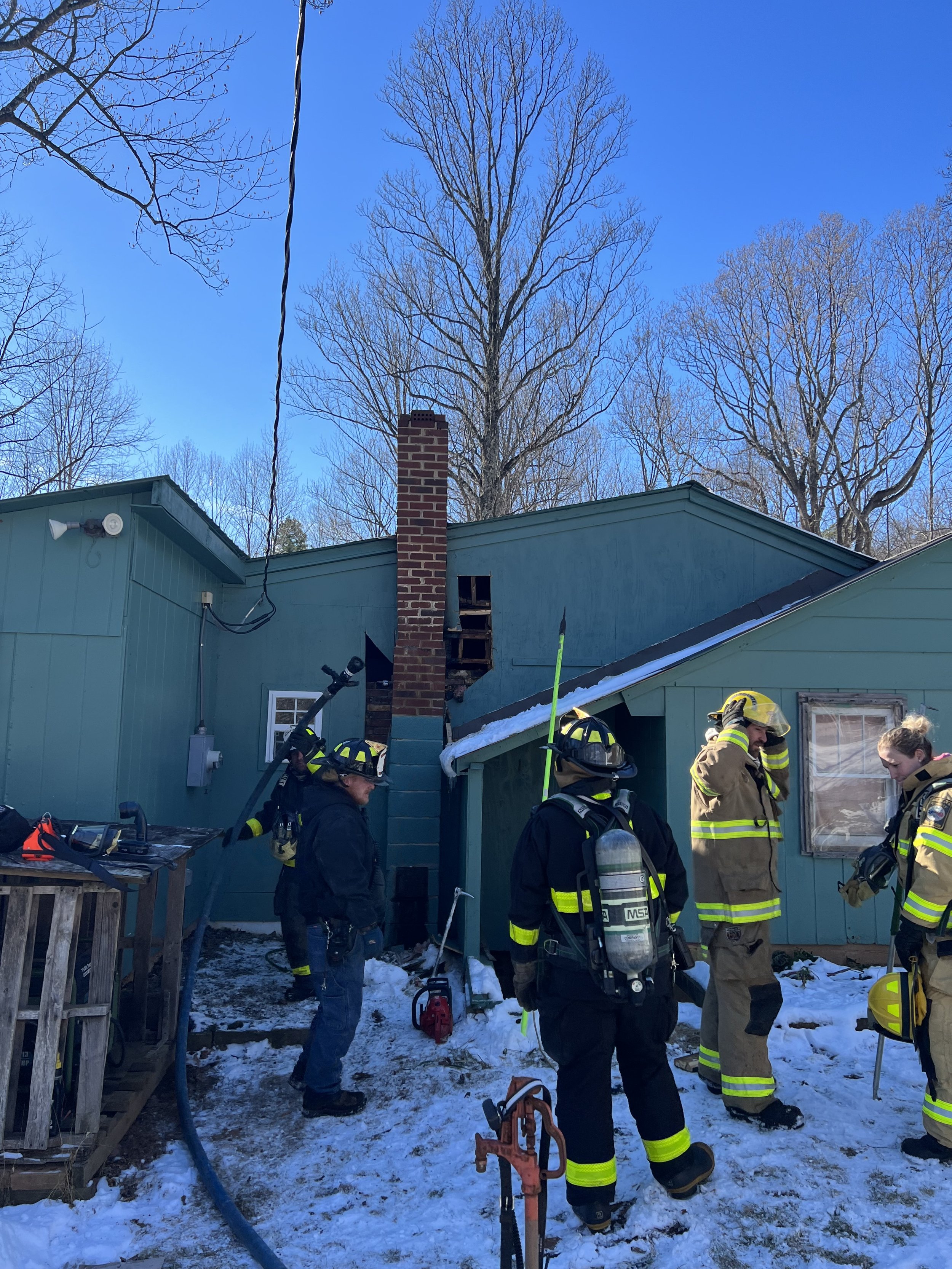 Structure Fire - Afton