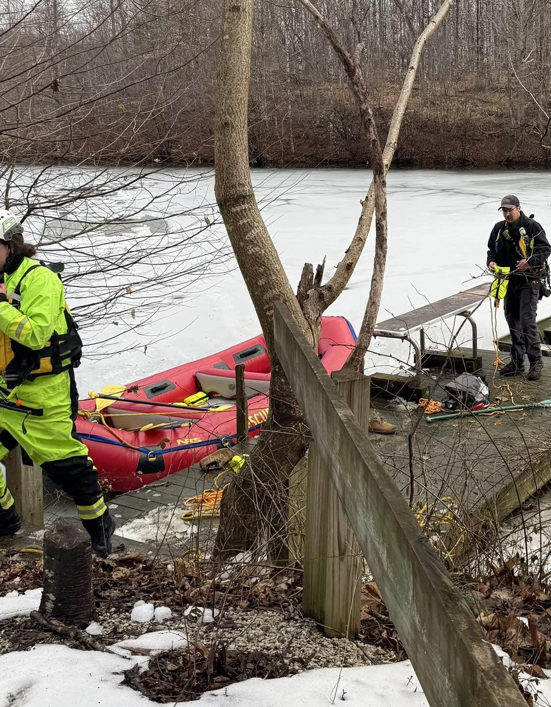 Pond Ice Rescue